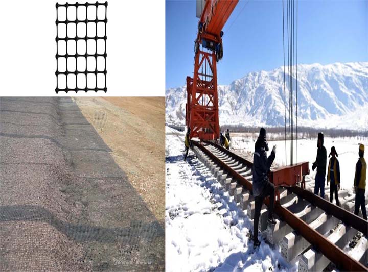 geogrid for rail way