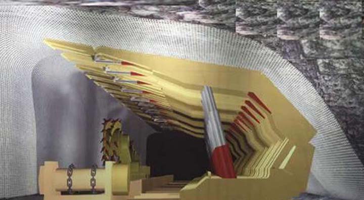 High-Strength Polyester Geogrid For Mining